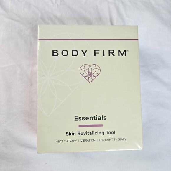 BODY FIRM ESSENTIALS SKIN Revitalizing Tool Heat Red Light Therapy $80 Sealed - Picture 2 of 4
